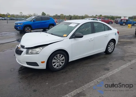 2011 Chevrolet Cruze Ls из США, поврежденный, VIN 1G1PC5SH0B7282505